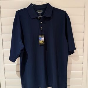 Pebble Beach Men's Dark Blue Polo Shirt